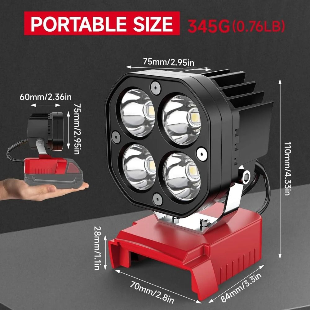 Power Tools Construction - إضاءة لمواقع العمل بقوة 6500 كلفن