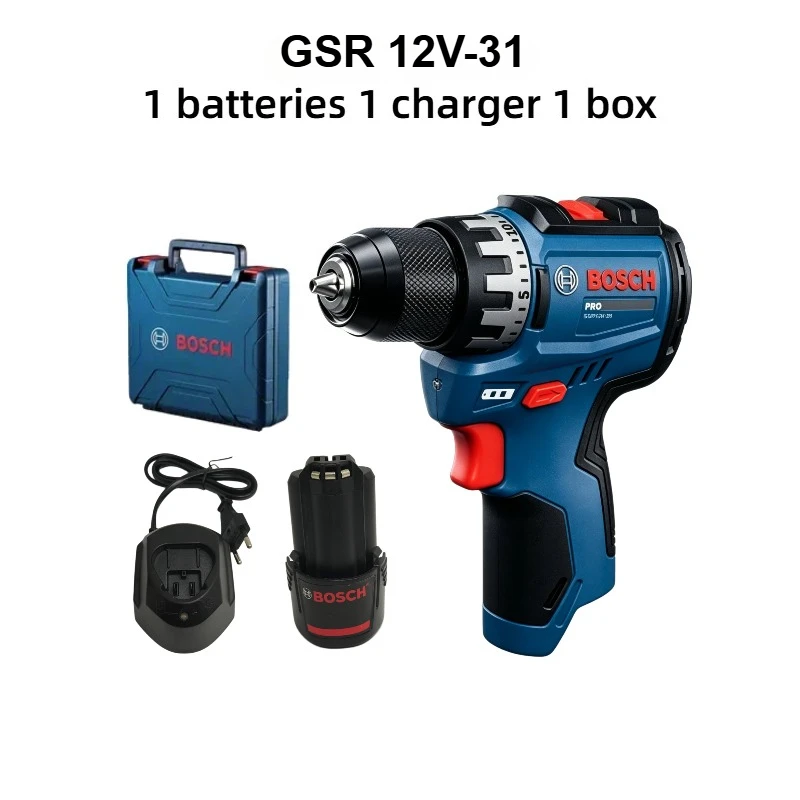 Power Tools Wood - مثقاب بوش بروفيشنال GSR 12V-31 اللاسلكي،