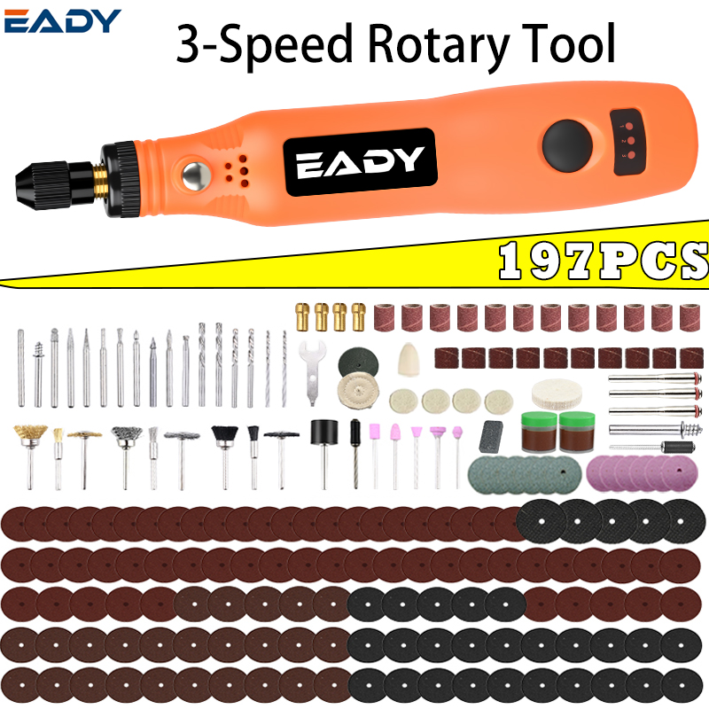 Power Tools Wood - مجموعة أدوات دوارة لاسلكية تعمل بـ