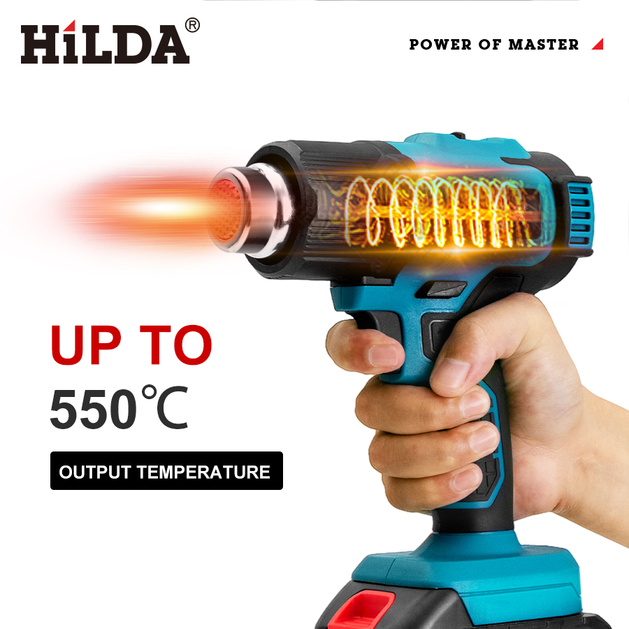 Heat Gun Variable - مسدس هواء ساخن محمول من هيلدا