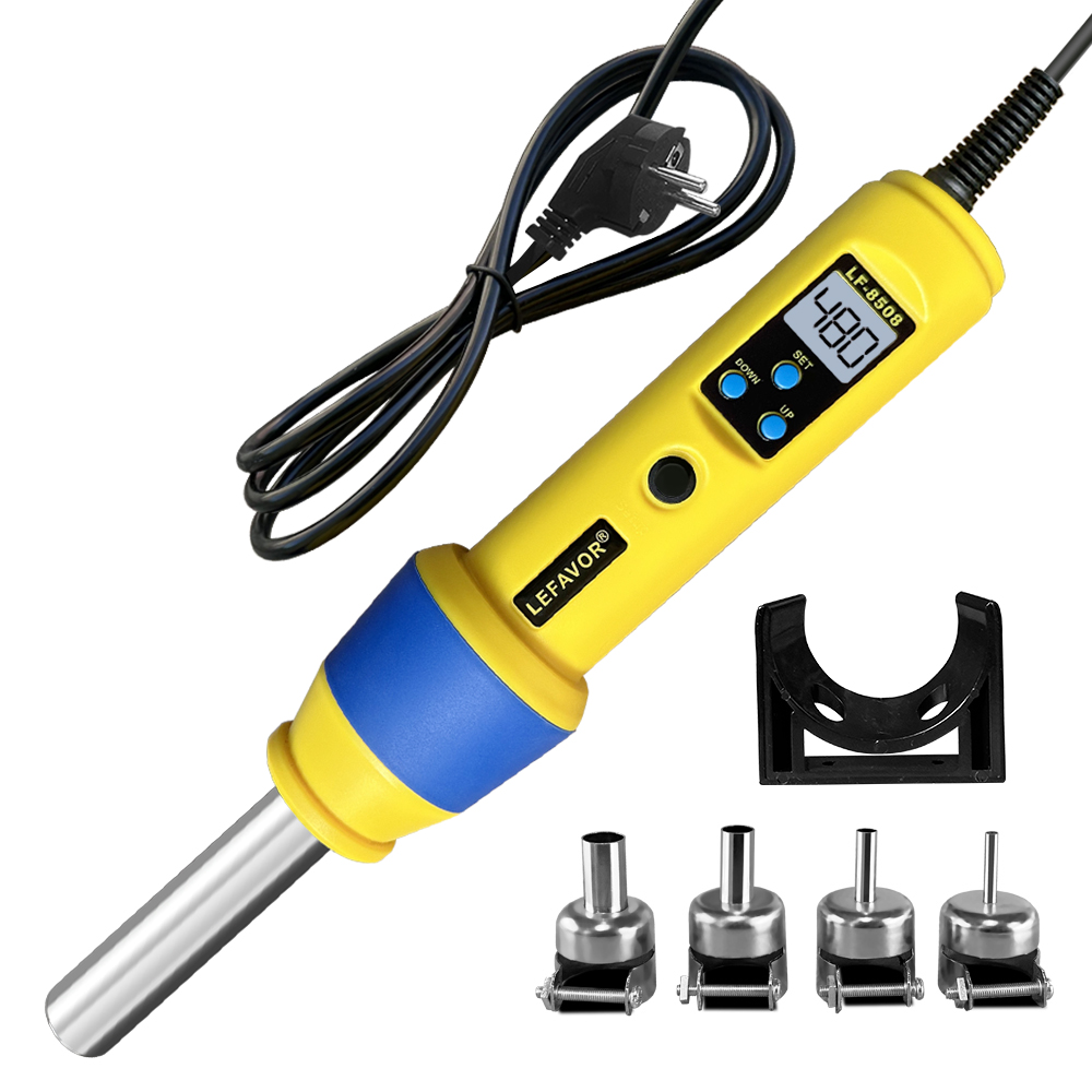 Heat Gun Variable - LCD الرقمية الحرارة مسدس هواء ساخن