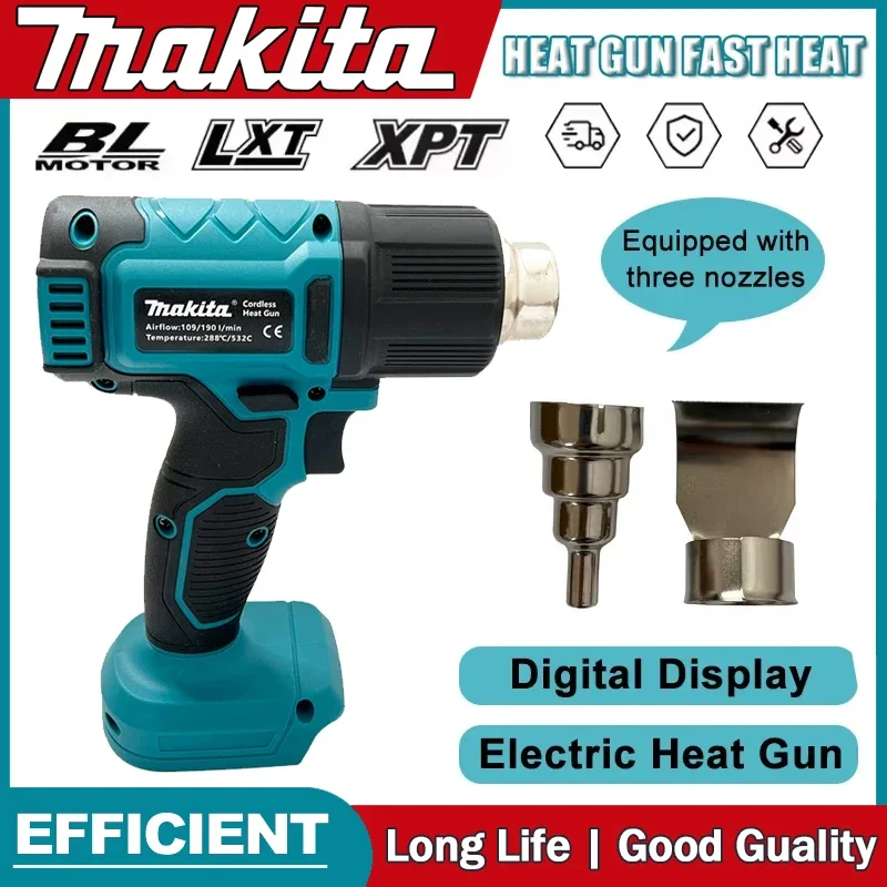 Heat Gun Variable - مسدس حراري ماكيتا لاسلكي، مسدس هواء