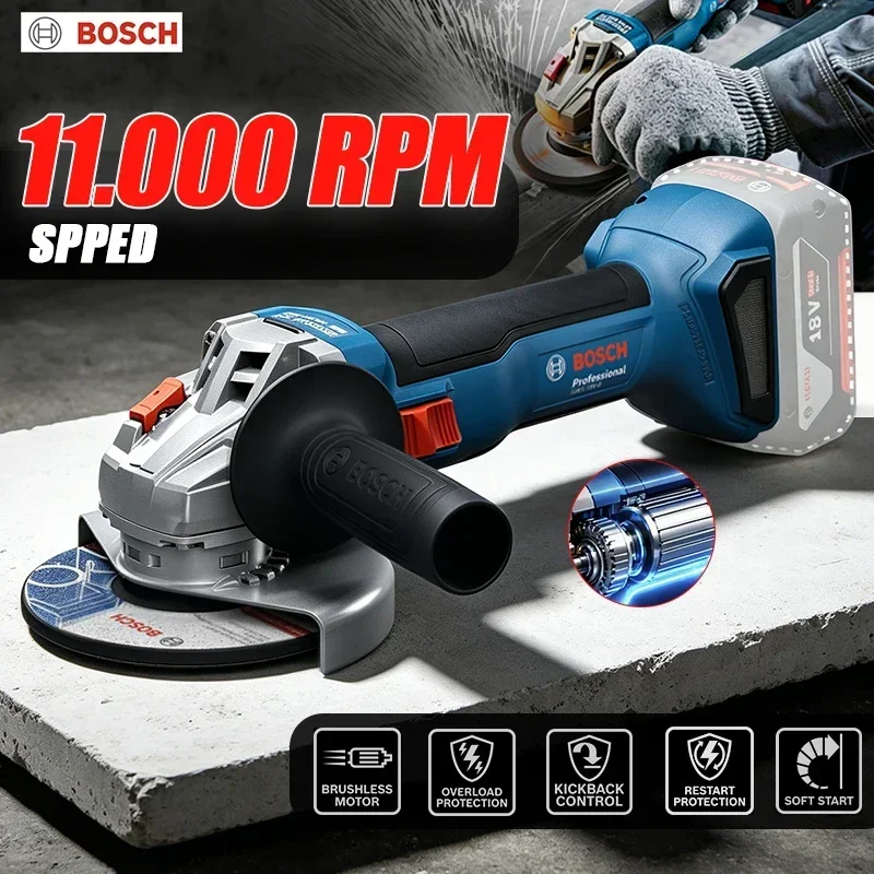 Power Tools Grinder - جلاخة زاوية لاسلكية BOSCH GWS 18V-8