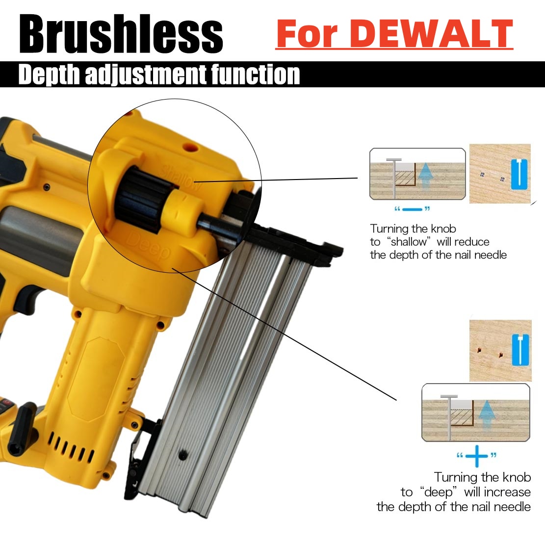 Power Tools Manufacturers - 2in1 مسدس مسامير كهربائي بدون فرش