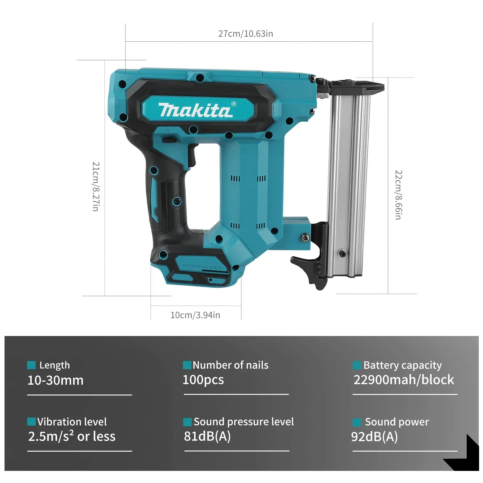 مسدس مسامير كهربائي لاسلكي من  - مراجعة Power Tools Construction وسعره