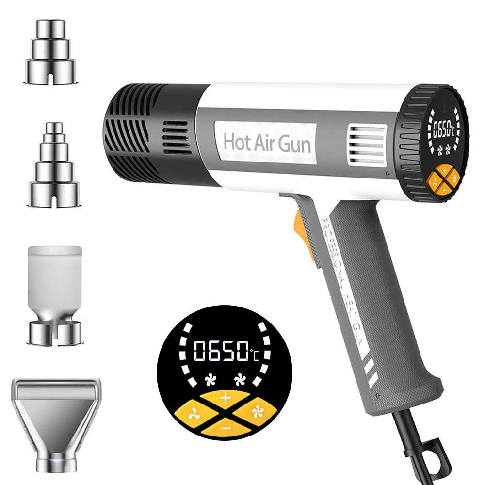 LF502 الذكية N شاشة ديجيتال ال - مراجعة Heat Gun Variable وسعره