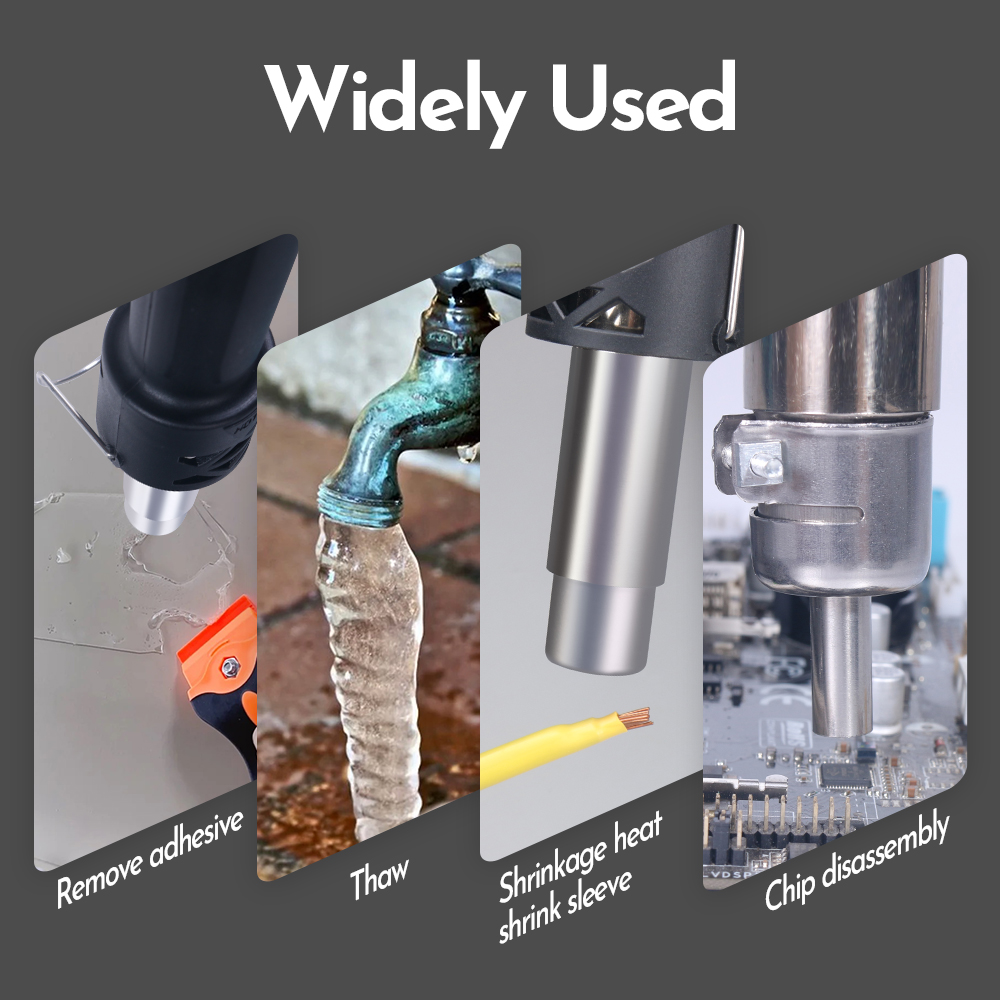 YIHUA مسدس هواء ساخن درجة الحر - مراجعة Heat Gun Variable وسعره