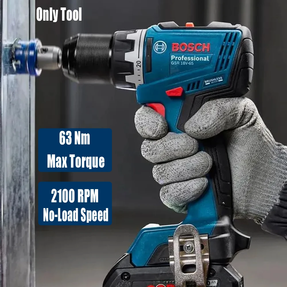 مثقاب كهربائي بوش GSR 18V-65 ب - مراجعة Power Tools For Woodworking وسعره