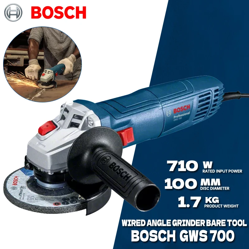 جلاخة زاوية سلكية من بوش GWS 7 - مراجعة Power Tools Wood وسعره