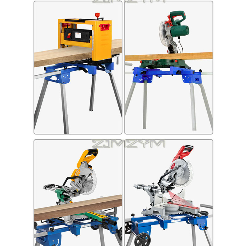 للطي ميتري المنشار الإطار متعد - مراجعة Scroll Saw Bench وسعره