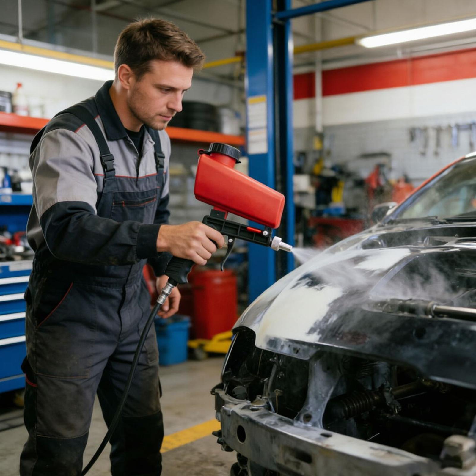 آلة ساندبلاست محمولة باليد صغي - مراجعة Power Tools Manufacturers وسعره