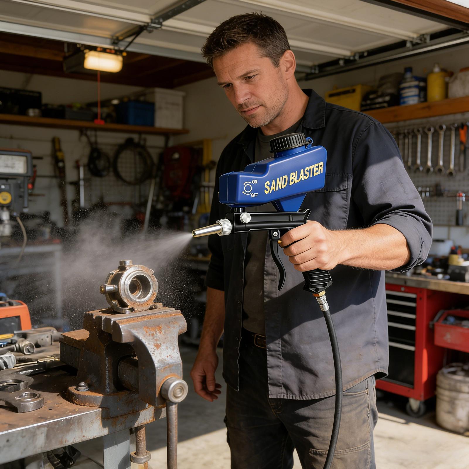 آلة ساندبلاست محمولة باليد صغي - مراجعة Power Tools Manufacturers وسعره