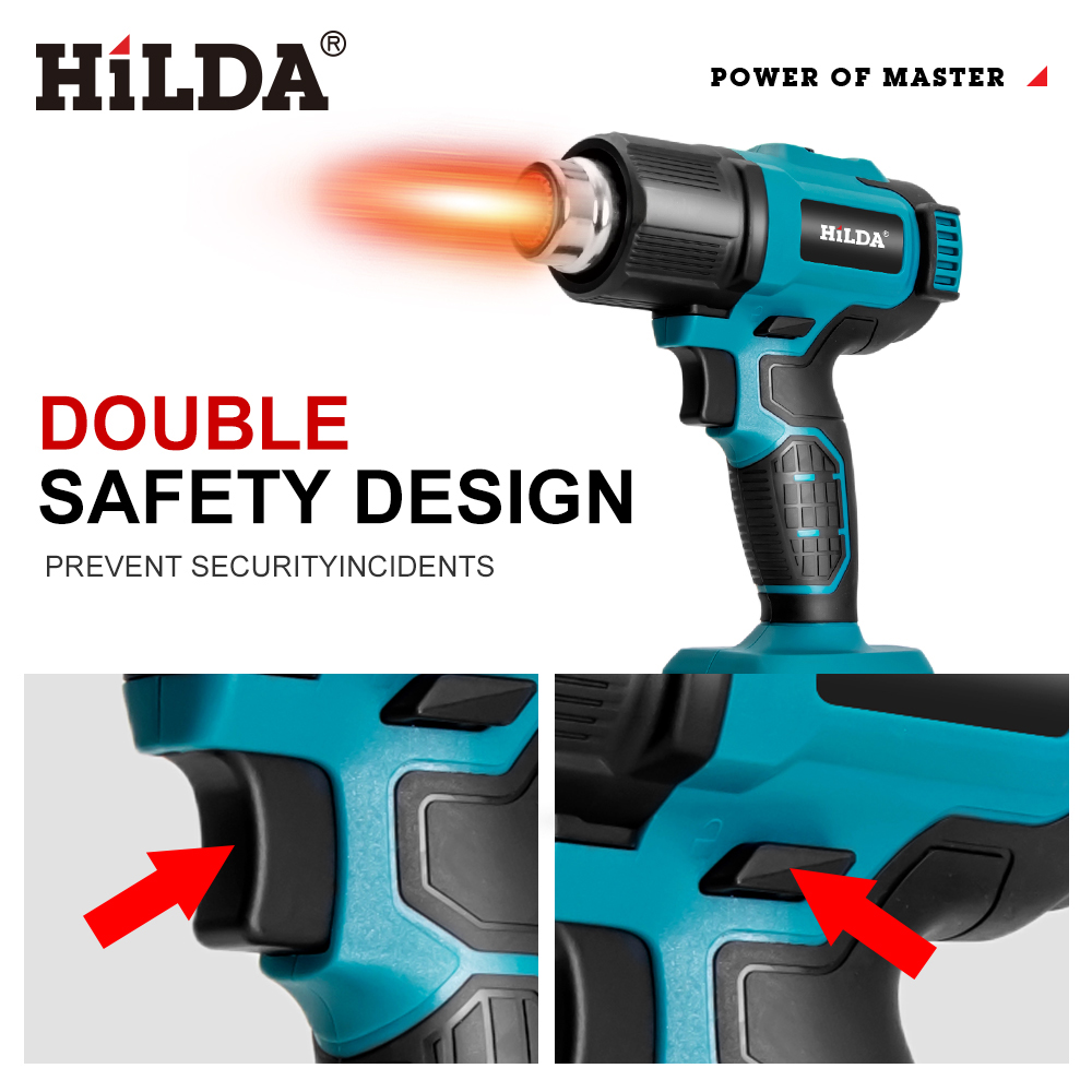 مسدس هواء ساخن محمول من هيلدا  - مراجعة Heat Gun Variable وسعره