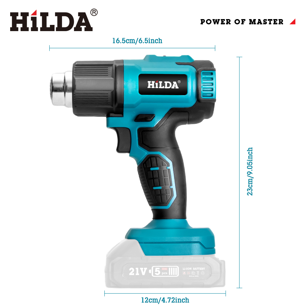 مسدس هواء ساخن محمول من هيلدا  - مراجعة Heat Gun Variable وسعره