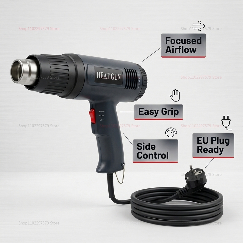 مسدس هواء ساخن جديد 2026 بقوة  - مراجعة Heat Gun Variable وسعره