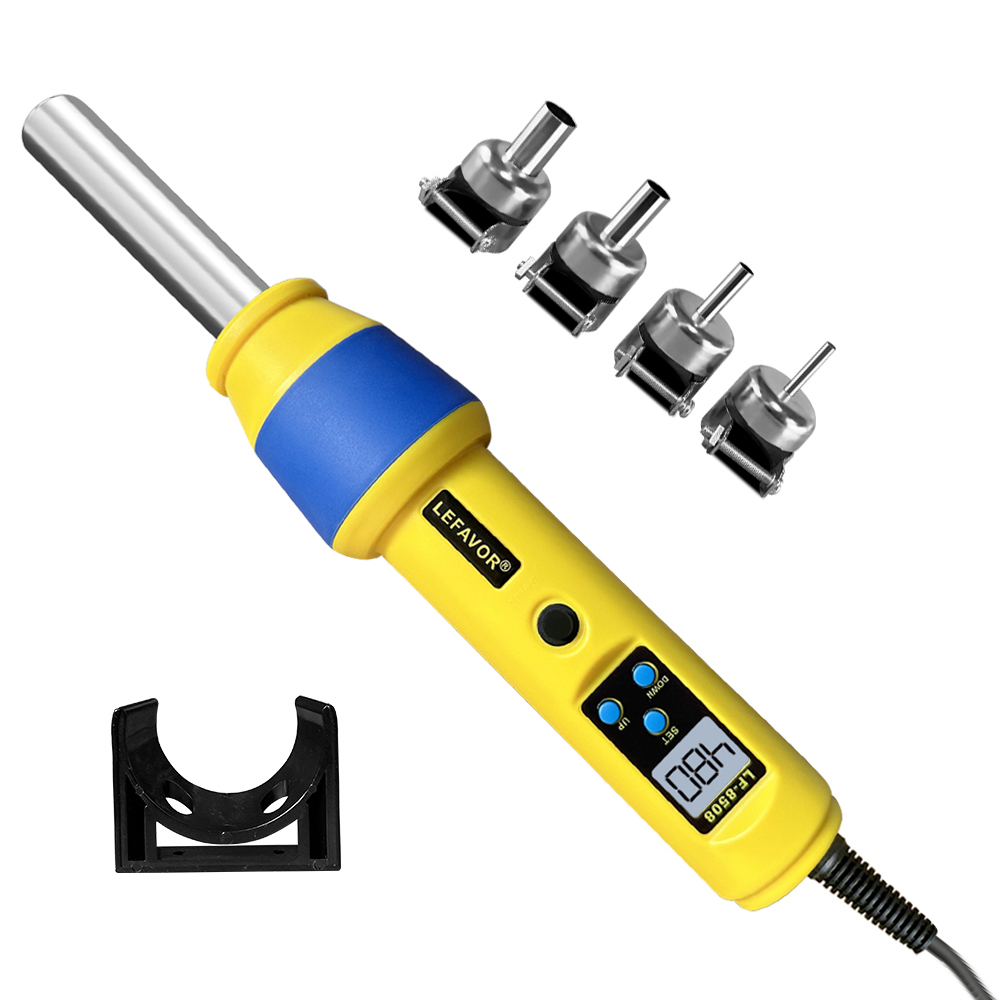 LCD الرقمية الحرارة مسدس هواء  - مراجعة Heat Gun Variable وسعره