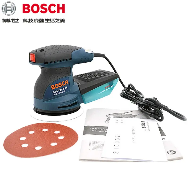 بوش GEX 125-1AE 220V آلة صنفرة - مراجعة Power Tools Sander وسعره