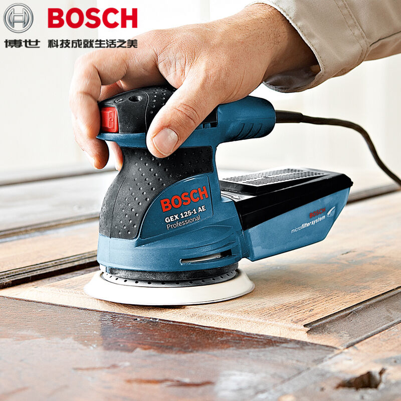 بوش GEX 125-1AE 220V آلة صنفرة - مراجعة Power Tools Sander وسعره
