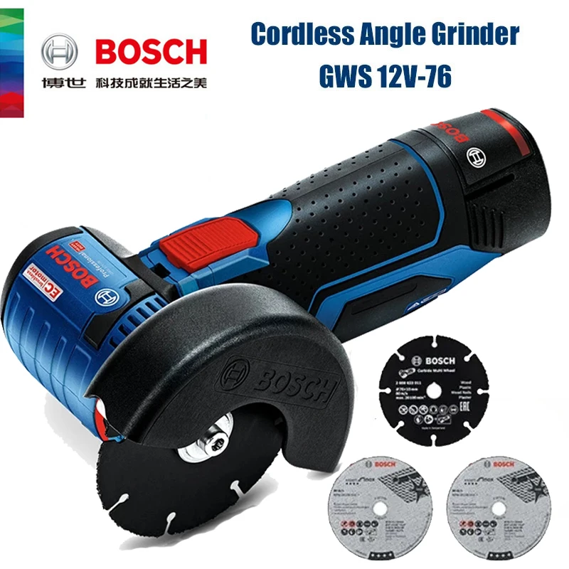 بوش GWS 12V-76 بروفيشنال 12V ج - مراجعة Power Tools Grinder وسعره