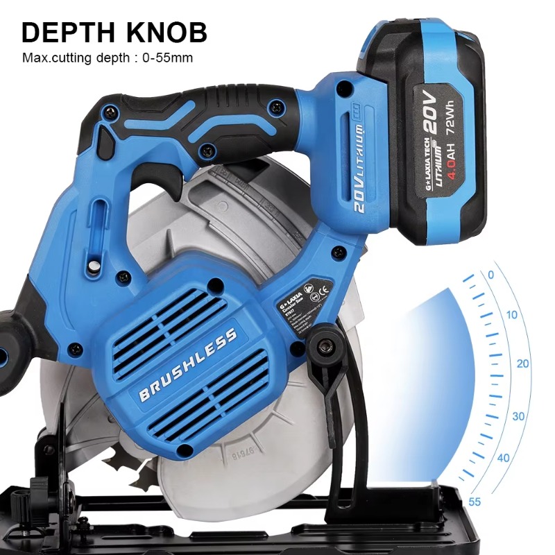 منشار دائري لاسلكي محمول باليد - مراجعة Power Tools For Woodworking وسعره