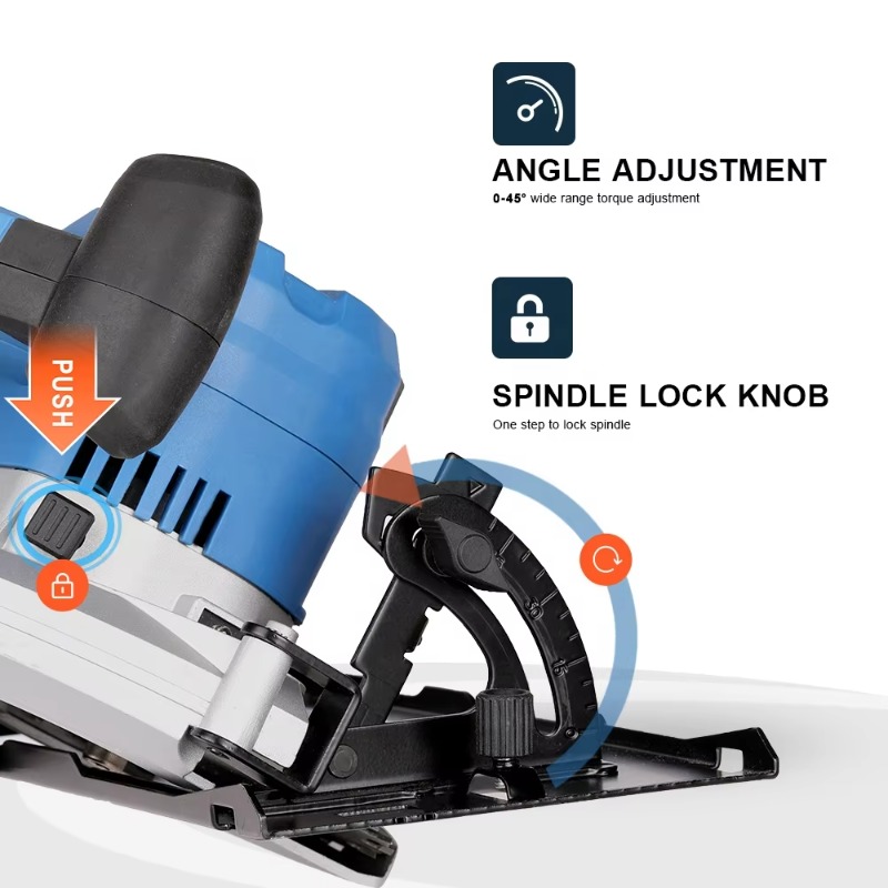 منشار دائري لاسلكي محمول باليد - مراجعة Power Tools For Woodworking وسعره
