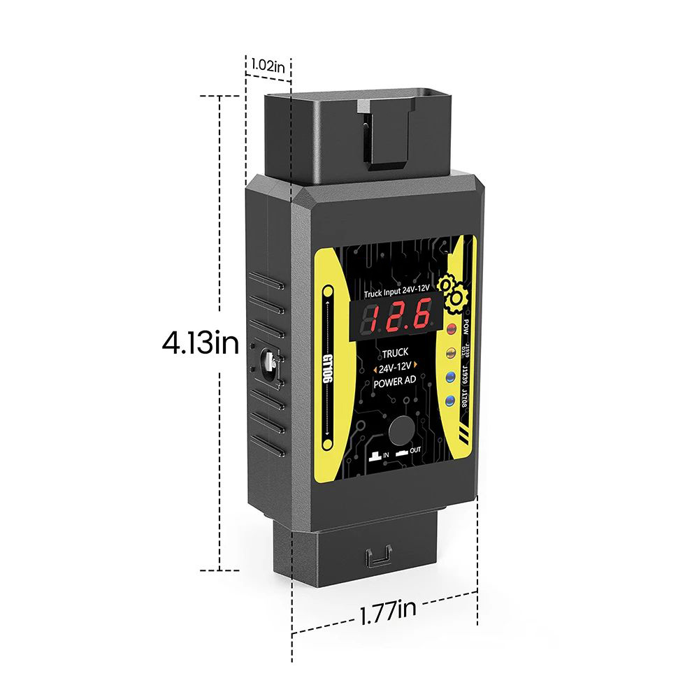 Godiag GT106 Plus محول شاحنة ش - مراجعة Power Quality Tools وسعره