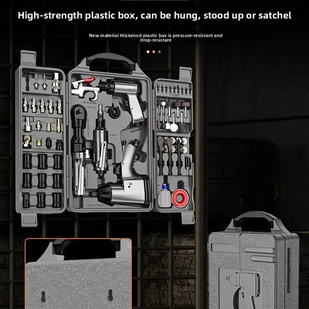 طقم أدوات هوائية شديدة التحمل  - مراجعة Power Tools Pneumatic وسعره