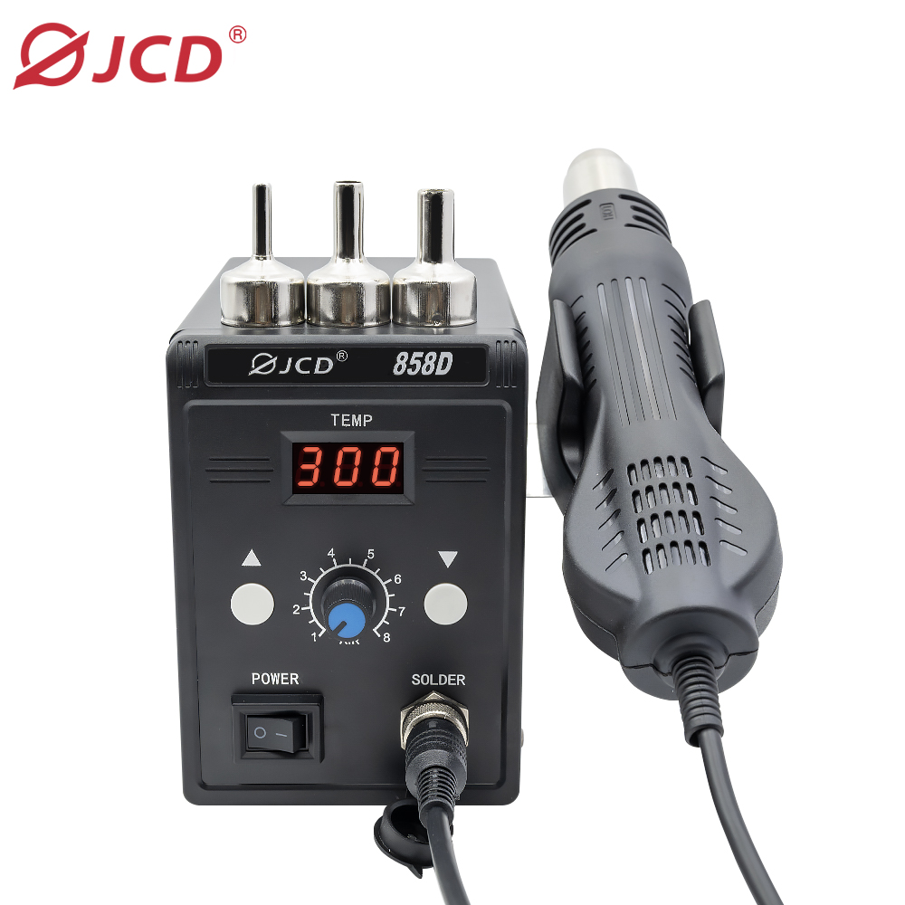 JCD مسدس هواء ساخن 858D 700 وا - مراجعة Heat Gun Variable وسعره
