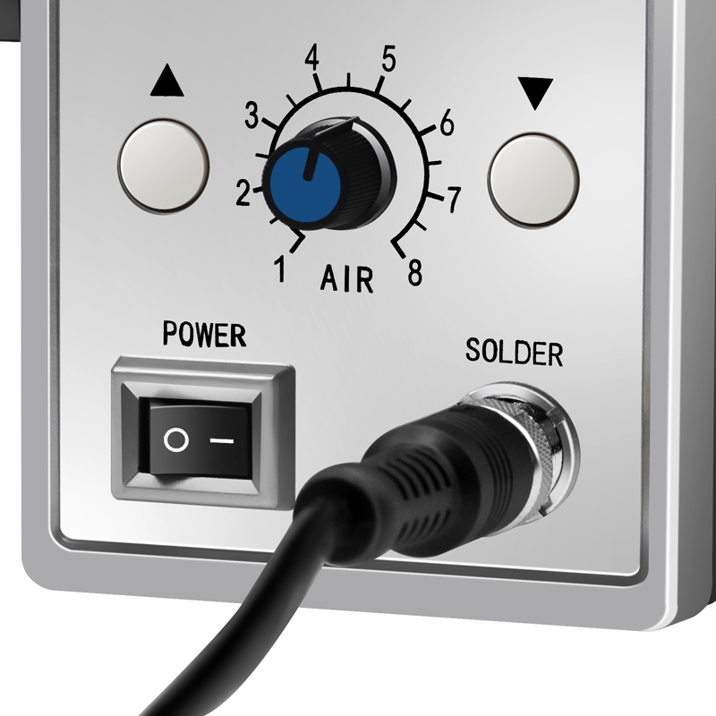 مسدس هواء ساخن 858D بغا محطة ل - مراجعة Heat Gun Variable وسعره