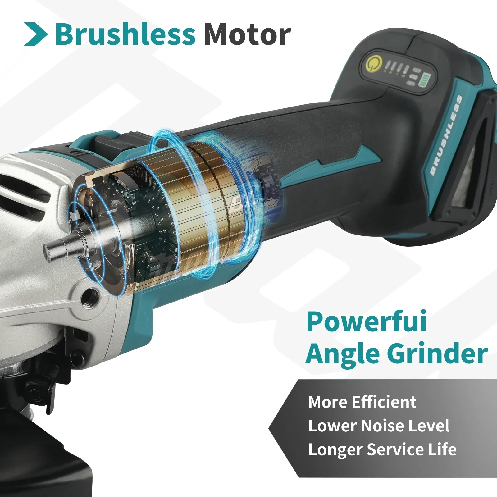 لجهاز ماكيتا DGA504، جلاخة بدو - مراجعة Power Tools Construction وسعره